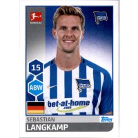 TOPPS Bundesliga 2017/2018 - Sticker 24 - Sebastian Langkamp