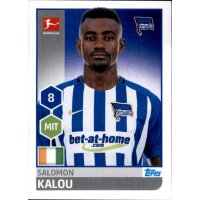 TOPPS Bundesliga 2017/2018 - Sticker 31 - Salomon Kalou