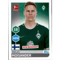 TOPPS Bundesliga 2017/2018 - Sticker 38 - Niklas Moisander