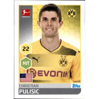 TOPPS Bundesliga 2017/2018 - Sticker 58 - Christian Pulisic