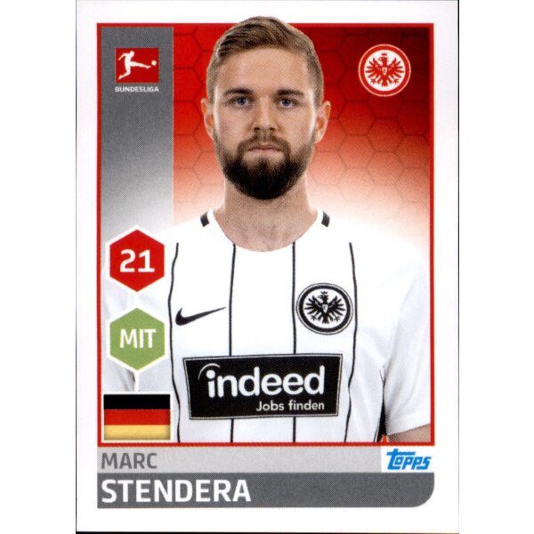 TOPPS Bundesliga 2017/2018 - Sticker 73 - Marc Stendera