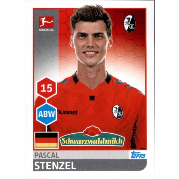 TOPPS Bundesliga 2017/2018 - Sticker 85 - Pascal Stenzel