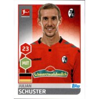 TOPPS Bundesliga 2017/2018 - Sticker 87 - Julian Schuster