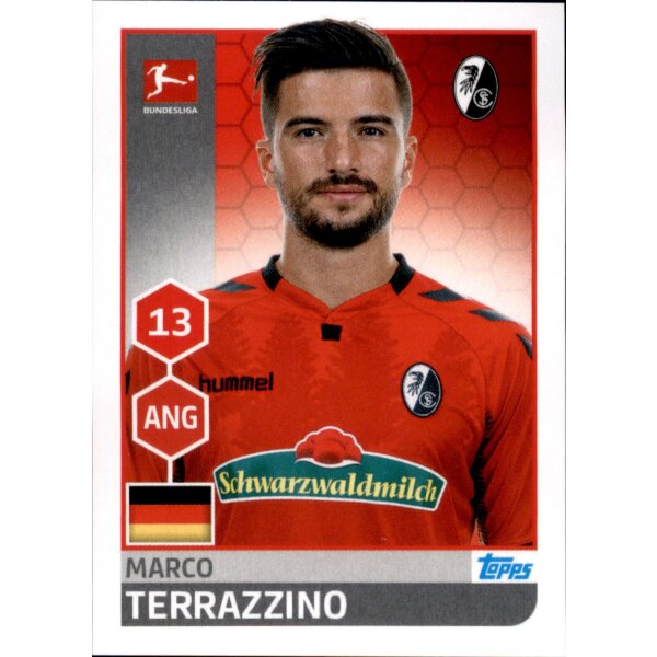 TOPPS Bundesliga 2017/2018 - Sticker 91 - Marco Terrazzino