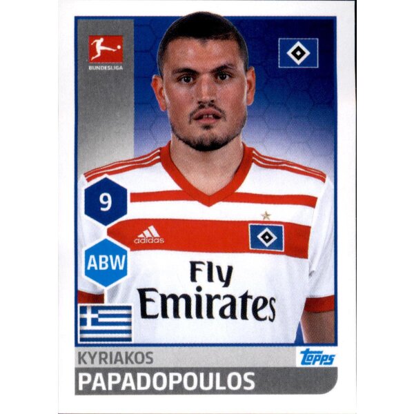 TOPPS Bundesliga 2017/2018 - Sticker 98 - Kyriakos Papadoppulos