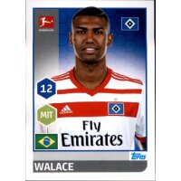 TOPPS Bundesliga 2017/2018 - Sticker 100 - Walace