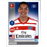 TOPPS Bundesliga 2017/2018 - Sticker 107 - Bobby Wood