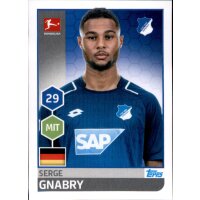 TOPPS Bundesliga 2017/2018 - Sticker 133 - Serge Gnabry