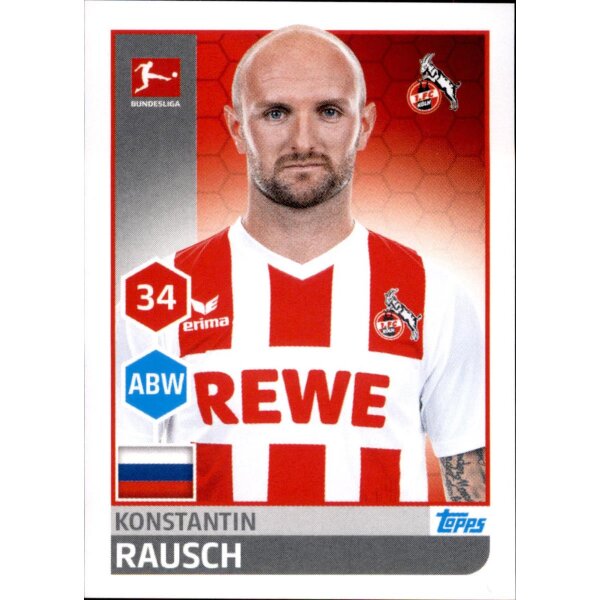 TOPPS Bundesliga 2017/2018 - Sticker 143 - Konstantin Rausch