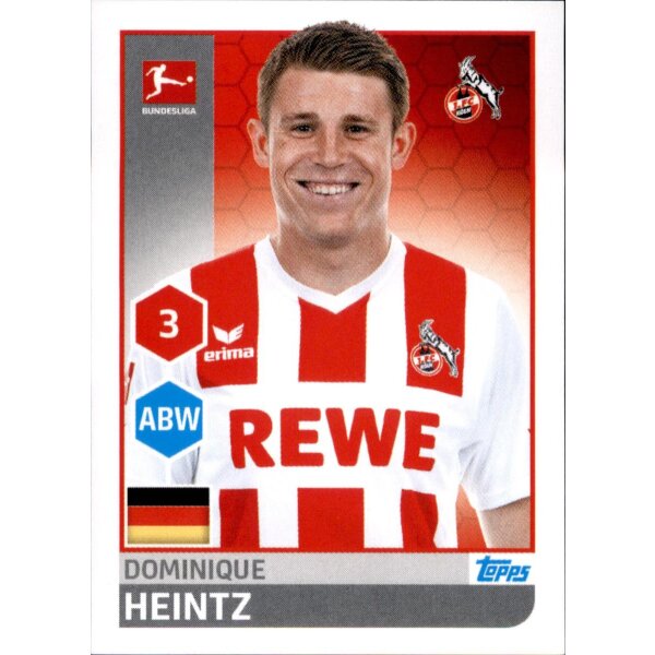 TOPPS Bundesliga 2017/2018 - Sticker 145 - Dominique Heinz