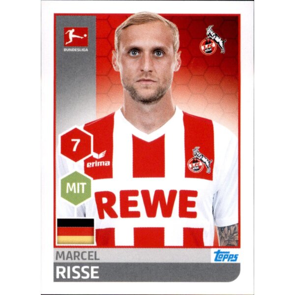 TOPPS Bundesliga 2017/2018 - Sticker 148 - Marcel Risse