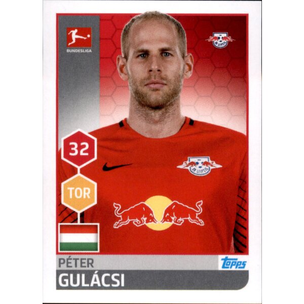 TOPPS Bundesliga 2017/2018 - Sticker 154 - Peter Gulacsi