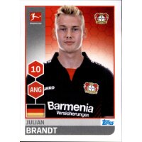 TOPPS Bundesliga 2017/2018 - Sticker 183 - Julian Brandt