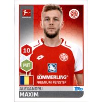 TOPPS Bundesliga 2017/2018 - Sticker 195 - Alexandru Maxim