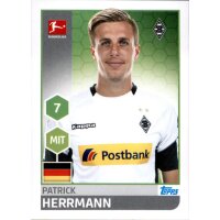 TOPPS Bundesliga 2017/2018 - Sticker 208 - Patrick Herrmann