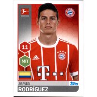 TOPPS Bundesliga 2017/2018 - Sticker 222 - James Rodriguez