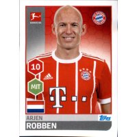 TOPPS Bundesliga 2017/2018 - Sticker 226 - Arjen Robben