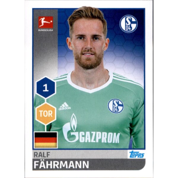 TOPPS Bundesliga 2017/2018 - Sticker 229 - Ralf Fährmann