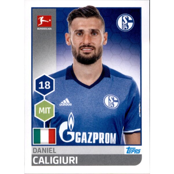 TOPPS Bundesliga 2017/2018 - Sticker 235 - Daniel Caligiuri