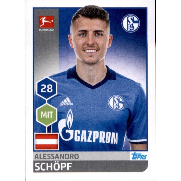 TOPPS Bundesliga 2017/2018 - Sticker 240 - Alessandro Schöpf