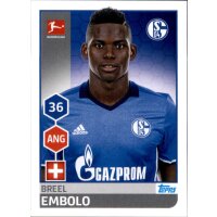 TOPPS Bundesliga 2017/2018 - Sticker 243 - Breel Embolo