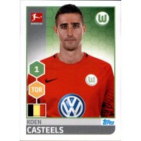 TOPPS Bundesliga 2017/2018 - Sticker 259 - Koen Casteels