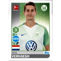 TOPPS Bundesliga 2017/2018 - Sticker 260 - Paul Verhaegh