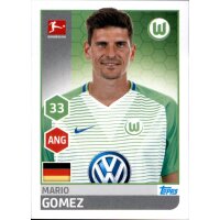 TOPPS Bundesliga 2017/2018 - Sticker 273 - Mario Gomez