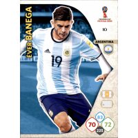 Panini WM Russia 2018 -  Nr. 10 - Ever Banega - Team Mate