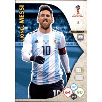 Panini WM Russia 2018 -  Nr. 13 - Lionel Messi - Team Mate