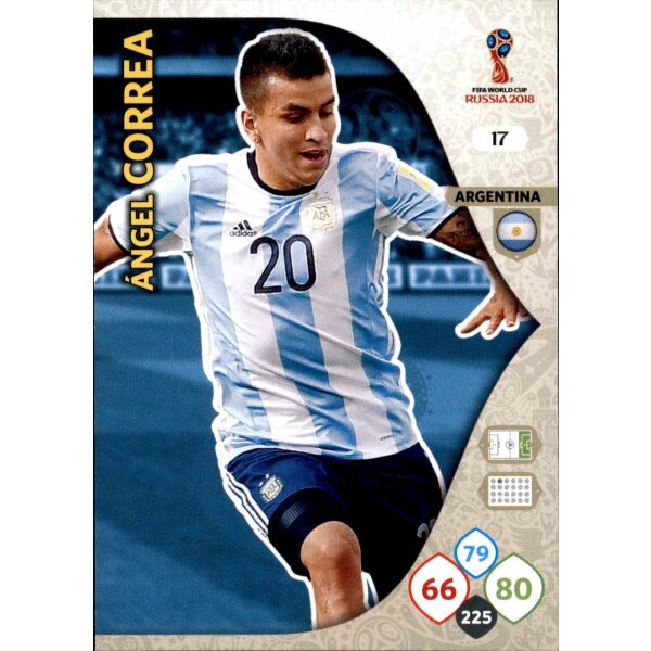 Panini WM Russia 2018 -  Nr. 17 - Angel Correa - Team Mate