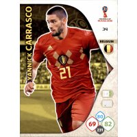 Panini WM Russia 2018 -  Nr. 34 - Yannick Carrasco - Team...