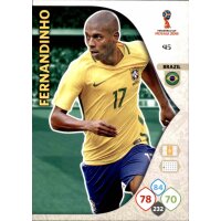 Panini WM Russia 2018 -  Nr. 45 - Fernandinho - Team Mate