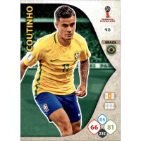 Panini WM Russia 2018 -  Nr. 48 - Philippe Coutinho -...