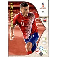 Panini WM Russia 2018 -  Nr. 70 - Johan Venegas - Team Mate