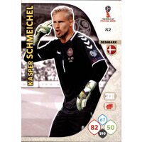 Panini WM Russia 2018 -  Nr. 82 - Kasper Schmeichel -...