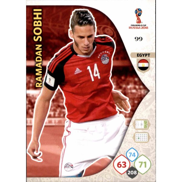 Panini WM Russia 2018 -  Nr. 99 - Ramadan Sobhi - Team Mate