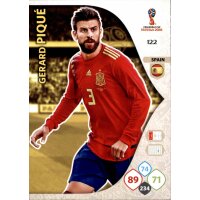 Panini WM Russia 2018 -  Nr. 122 - Gerard Pique - Team Mate