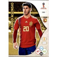 Panini WM Russia 2018 -  Nr. 130 - Marco Asensio - Team Mate