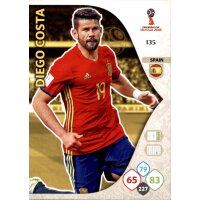 Panini WM Russia 2018 -  Nr. 135 - Diego Costa - Team Mate