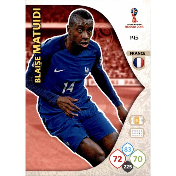 Panini WM Russia 2018 -  Nr. 145 - Blaise Matuidi - Team Mate