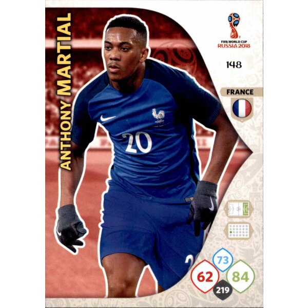 Panini WM Russia 2018 -  Nr. 148 - Anthony Martial - Team Mate