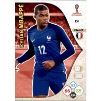 Panini WM Russia 2018 -  Nr. 151 - Kylian Mbappe - Team Mate