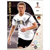 Panini WM Russia 2018 -  Nr. 156 - Matthias Ginter - Team...