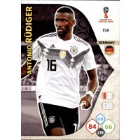 Panini WM Russia 2018 -  Nr. 158 - Antonio Rüdiger -...