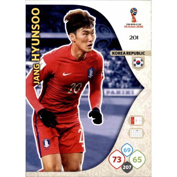 Panini WM Russia 2018 -  Nr. 201 - Jang Hyun-Soo - Team Mate