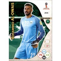 Panini WM Russia 2018 -  Nr. 208 - Mohammed Al-Owais -...