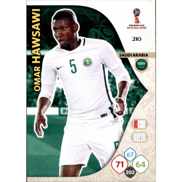 Panini WM Russia 2018 -  Nr. 210 - Omar Hawsawi - Team Mate