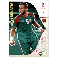 Panini WM Russia 2018 -  Nr. 218 - Medhi Benatia - Team Mate