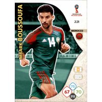 Panini WM Russia 2018 -  Nr. 221 - Mbark Noussoufa - Team...